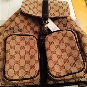Gucci backpack nwt and dust cover