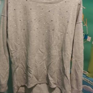 Grey Long Sleeved Shirt/Sweater