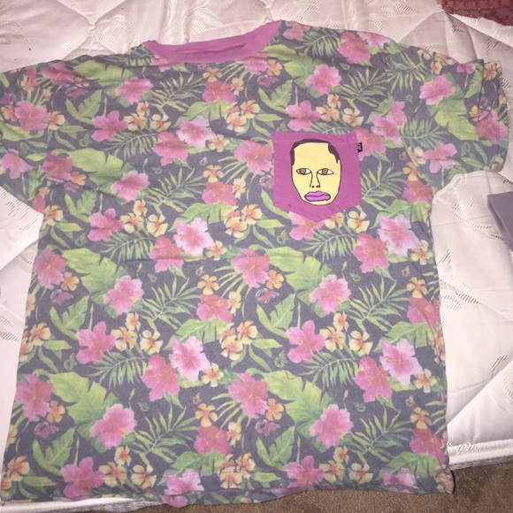 Odd future earl floral shirt