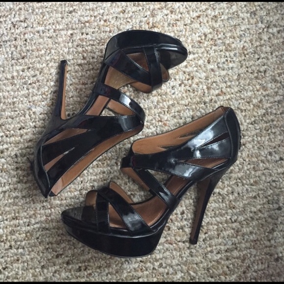 Aldo black heals Euro size 40 USA 10