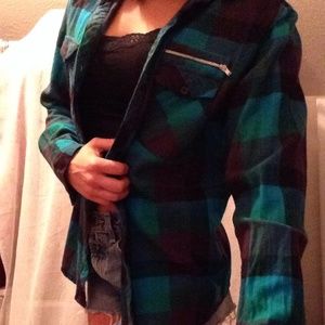 Flannel button up