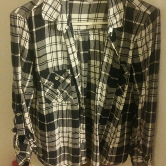 Blue flannel