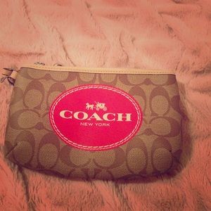 Coach wristlet