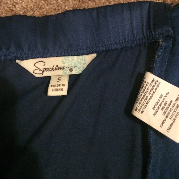 Blue Strapless Formal Cocktail Bow Dress - Picture 3 of 3