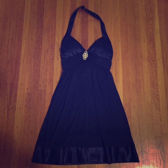 Royal blue dress