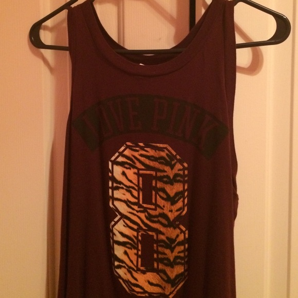 Burgundy PINK tank top