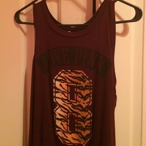 Burgundy PINK tank top