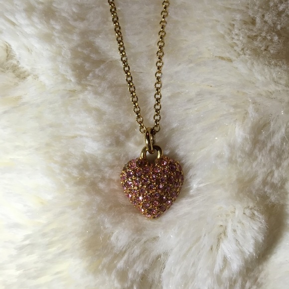 Juicy Couture heart necklace