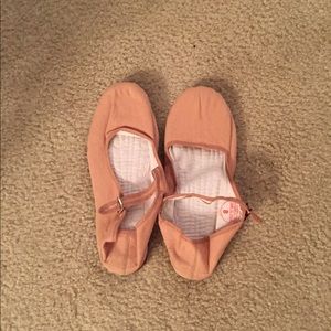 Beige Mary Janes