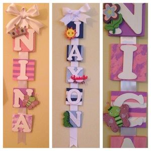 Personalized Nursery Wall Decor