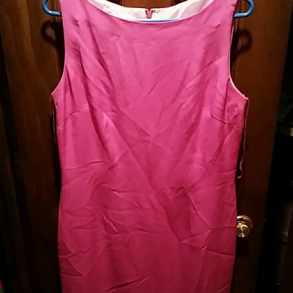 Elizabeth  Scott pink silk dress