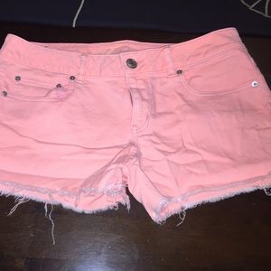 American eagle denim bright shorts
