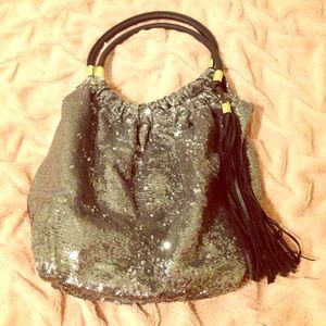 Steve Madden, never used sparkly handbag