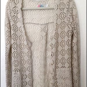 Free People Beach Crochet Cover-Up