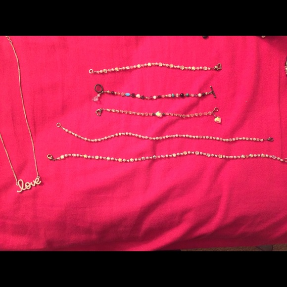 Necklaces and bracelets