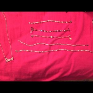 Necklaces and bracelets