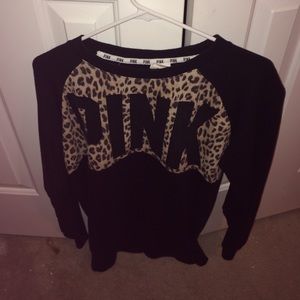 cheetah print Victoria secret PINK shirt