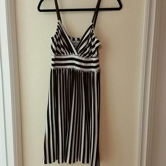 Sexy stripped knit sundress.