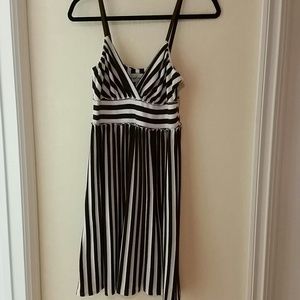Sexy stripped knit sundress.