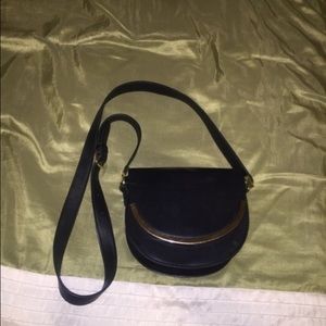 Black crossbody purse