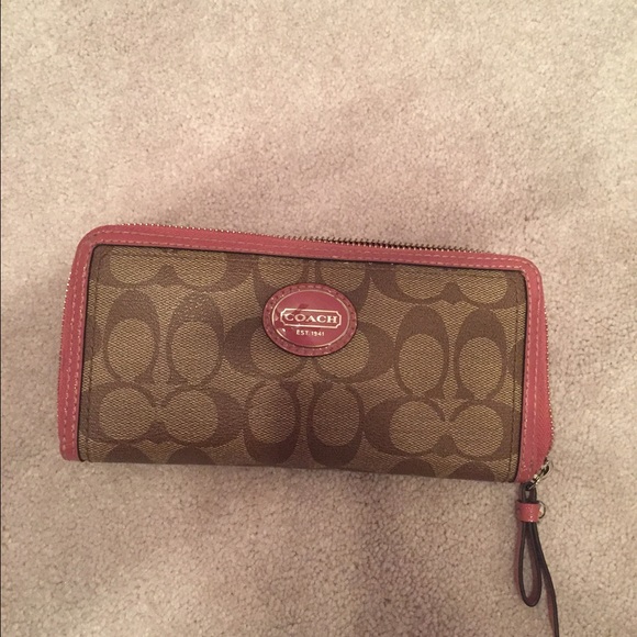 Large Coach wallet