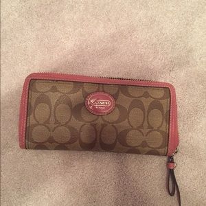 Large Coach wallet