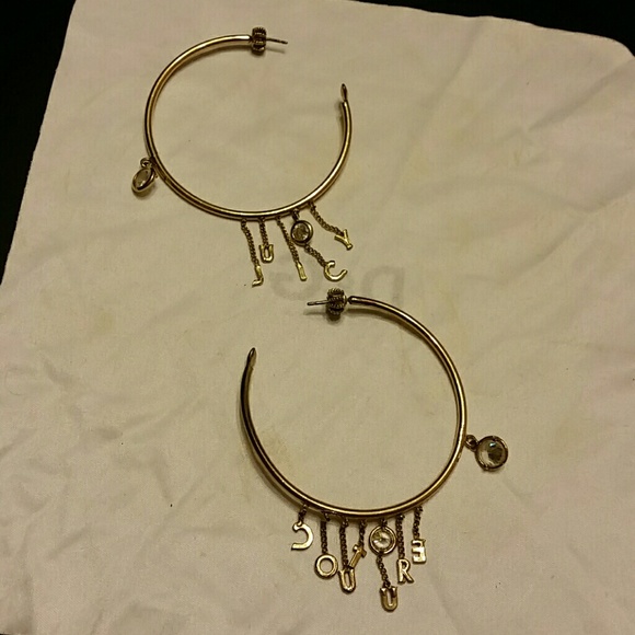 Juicy Couture Gold Hoops
