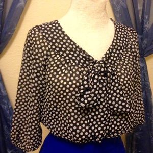 Polka Dot Blouse