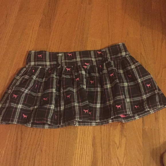 Vs pink school girl skirt