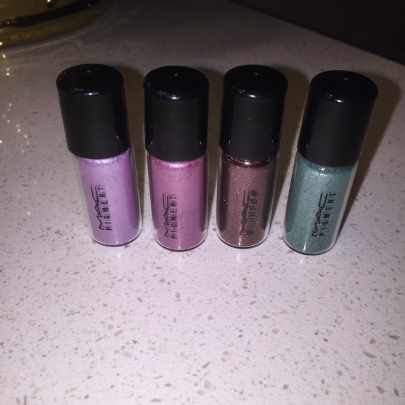 Mac glitter pigment bundle brand new