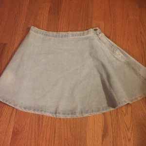 Light colored American apparel circle skirt