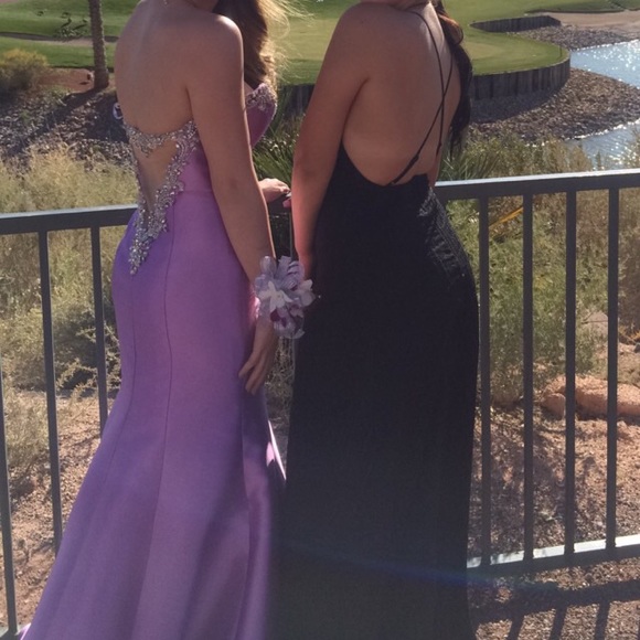 Backless Mermaid Prom Dress - Picture 3 of 3