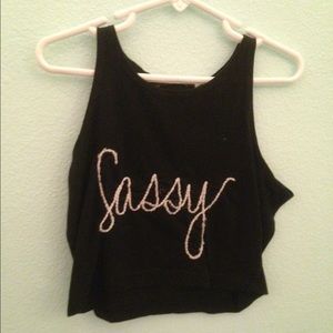 Tank crop top