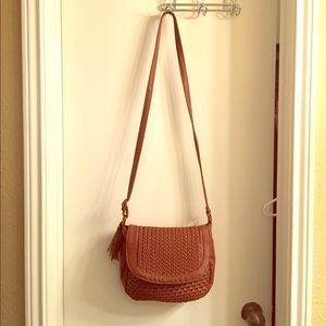 Ecote brown cross body purse