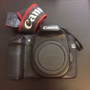 Canon 40D DSLR Body only