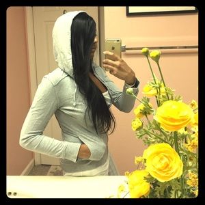 Cool gray DKNY hoodie - ON HOLD