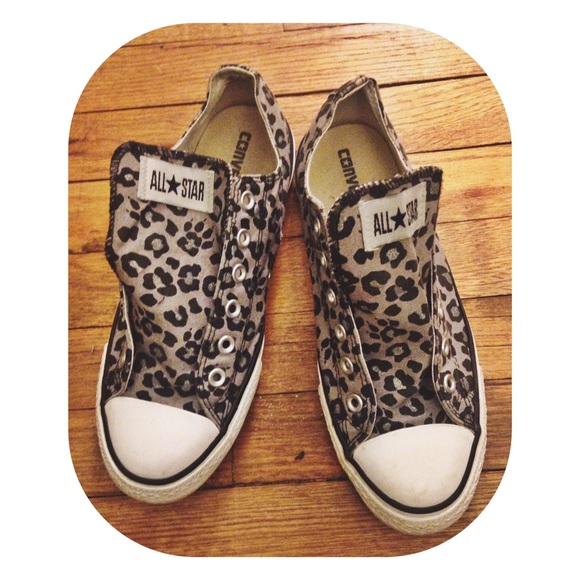 Cheetah Sneakers/Converse