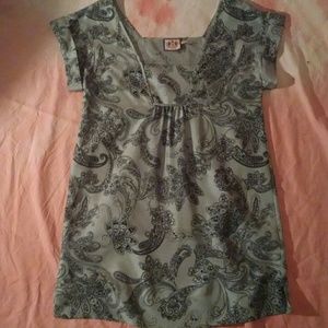 JUICY COUTURE.... 100% silk tunic...EUC!!!