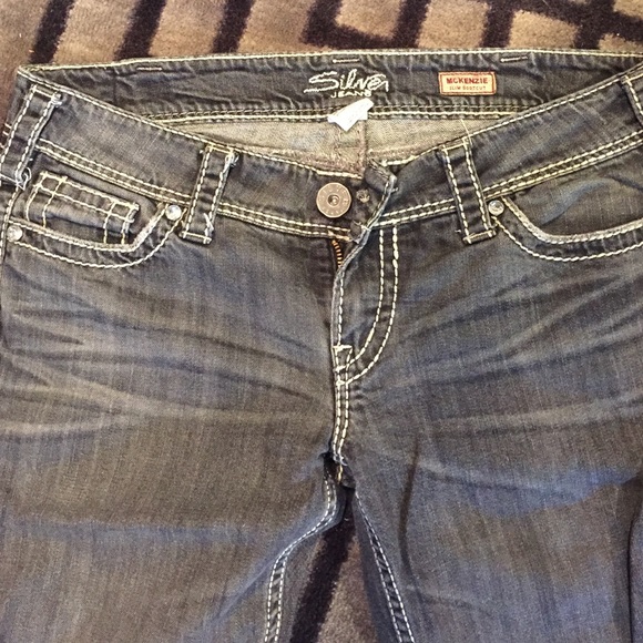 Silver MaKenzie Slim Bootcut