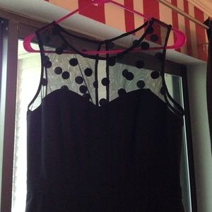 Adorable black key-hole back dress {never worn} 👗