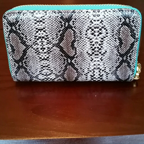 mark. Clutches & Wallets - ::SOLD:: Snake skin wallet wristlet