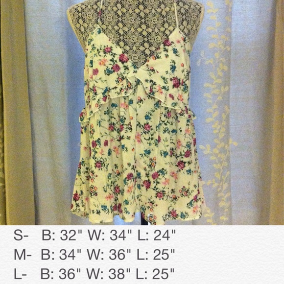 •Summer flower top• - Picture 3 of 3