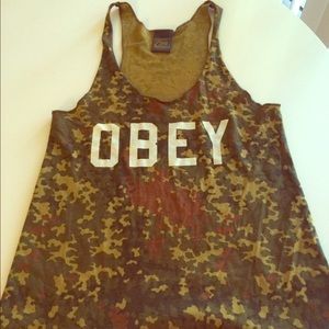 Obey tank top