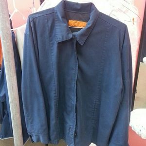 Mens navy work jacket