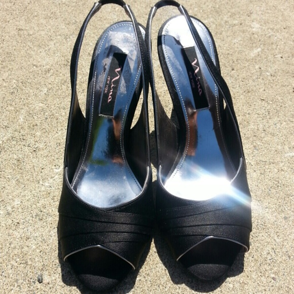 REDUCED! *NEW!* NINA - Slingback Peep Toe Sandals