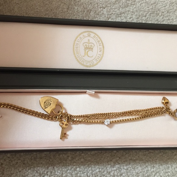 Juicy couture gold bracelet