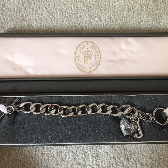 Juicy couture silver bracelet