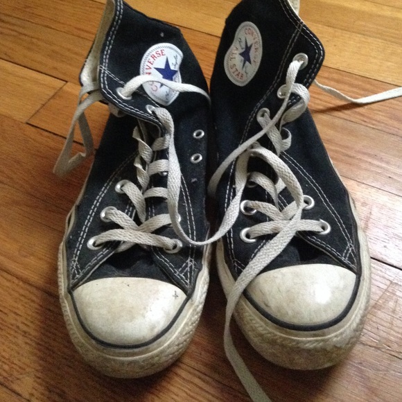 Classic Black High Top Converse
