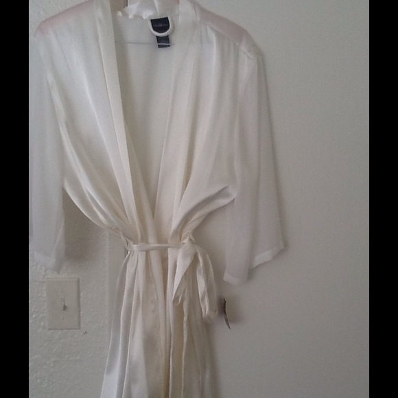 Beautiful white robe