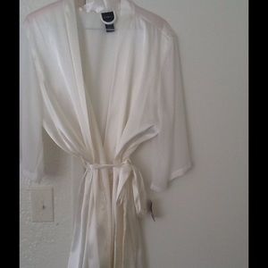 Beautiful white robe